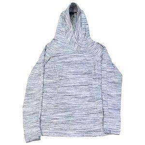 Lululemon Think Fast Hoodie in Space Dye Size 10